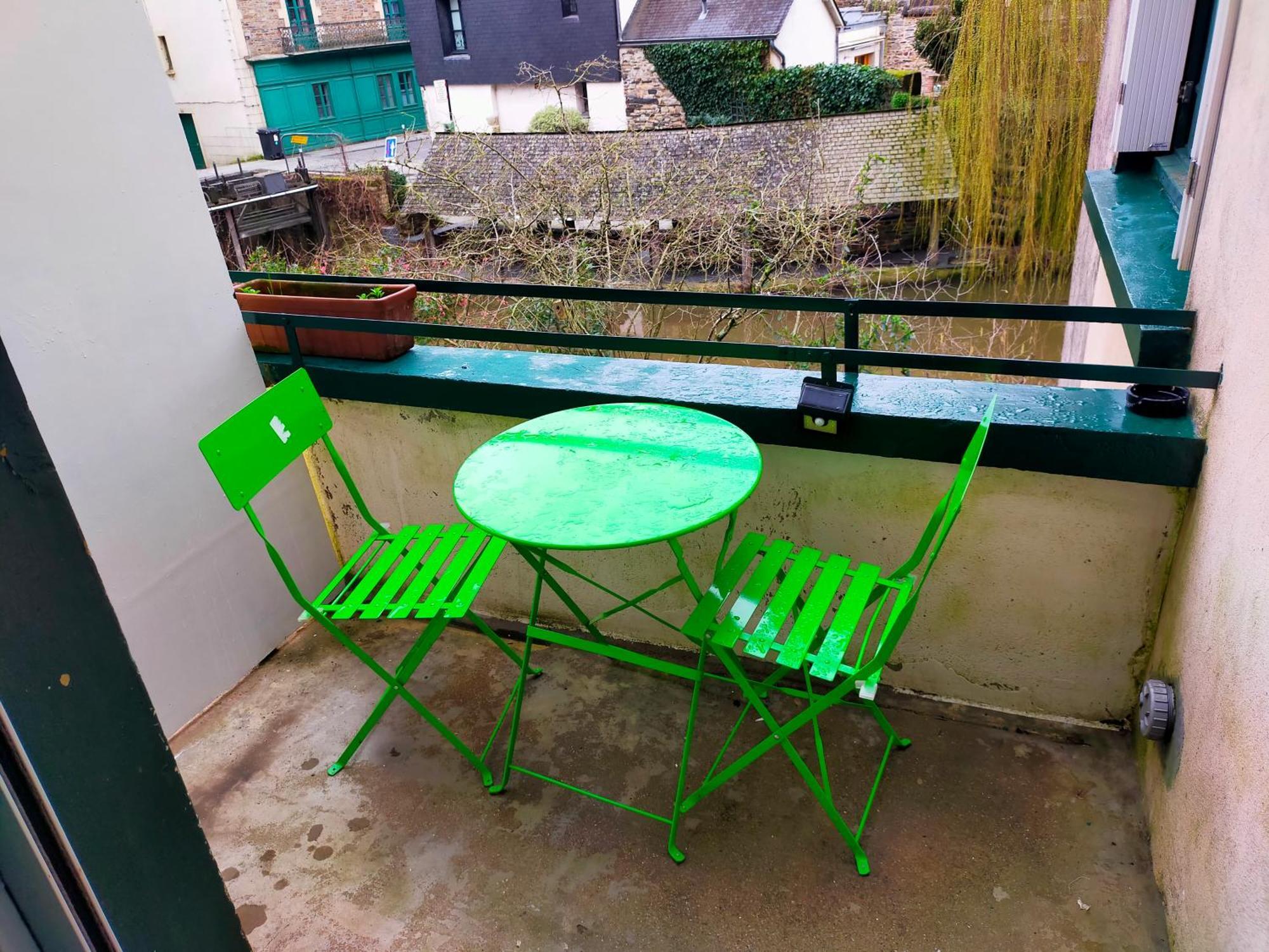 Studio En Rdc Avec Balcon Centre Vitre エクステリア 写真