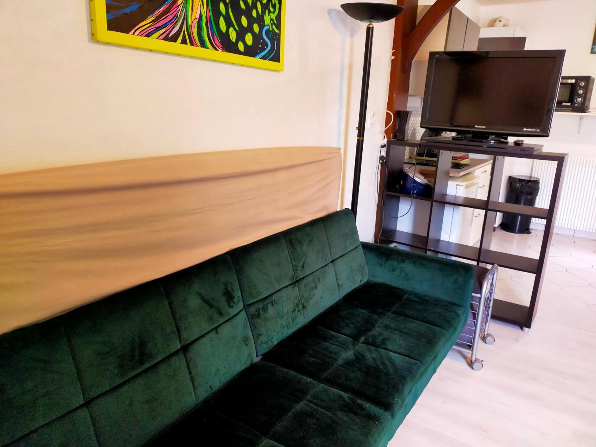 Studio En Rdc Avec Balcon Centre Vitre エクステリア 写真