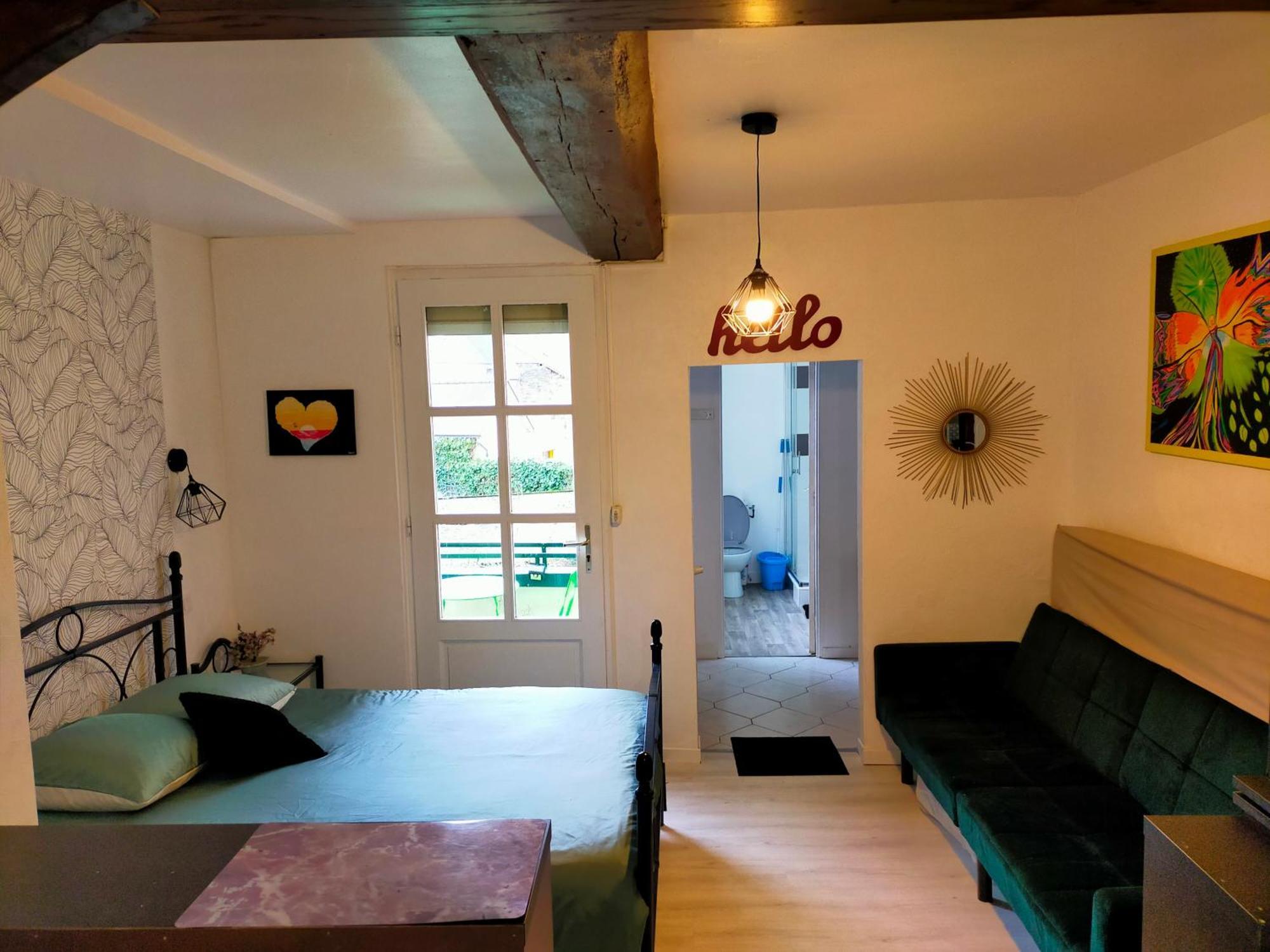 Studio En Rdc Avec Balcon Centre Vitre エクステリア 写真